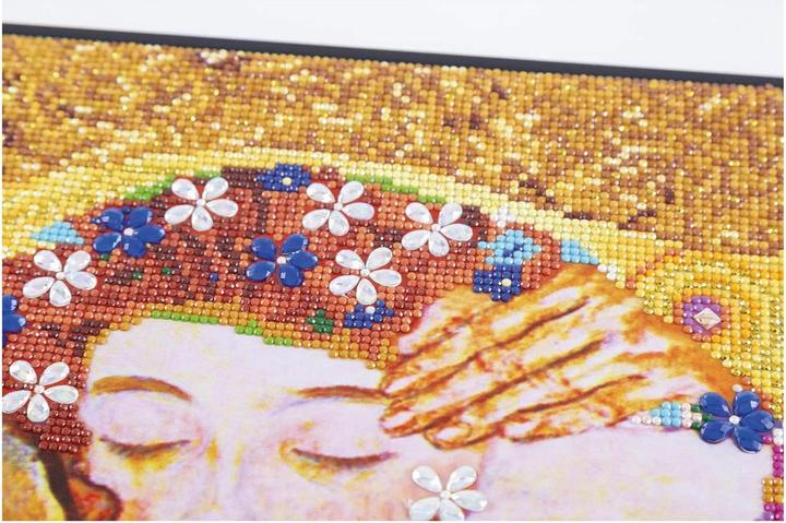 Actual product image Diamond Dotz Diamond Painting The Kiss (Klimpt)