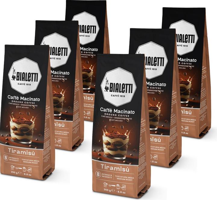 Actual product image Bialetti Caffe Macinato Tiramisu