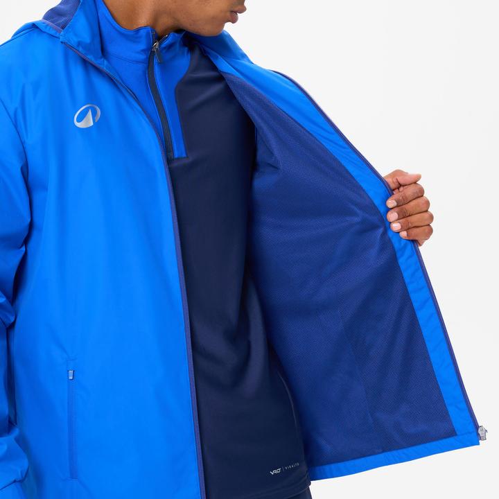 Produktbild Kipsta Damen/Herren Fussball Regenjacke - Viralto Club blau (XL)