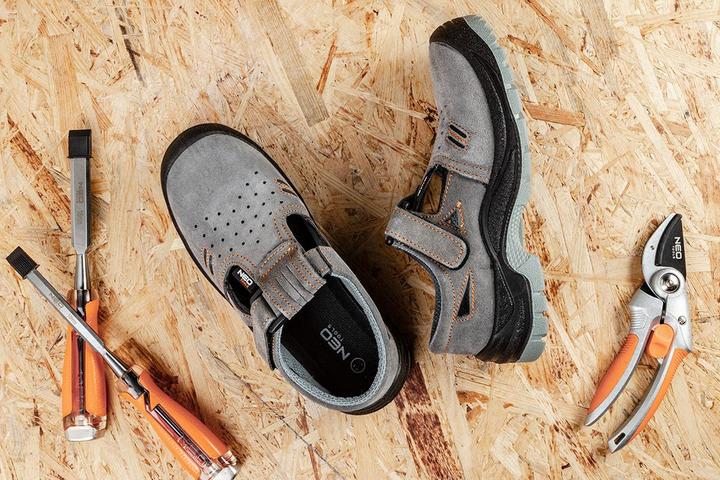 Actual product image Neo Tools Work sandals (suede work sandals, S1 SRC, size 47) (S1, 47)