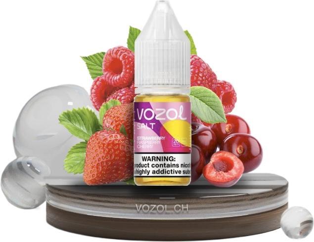 Image du produit Vozol Liquides 20mg, Strawberry Raspberry Cherry (Framboise, Fraise, Cerise)