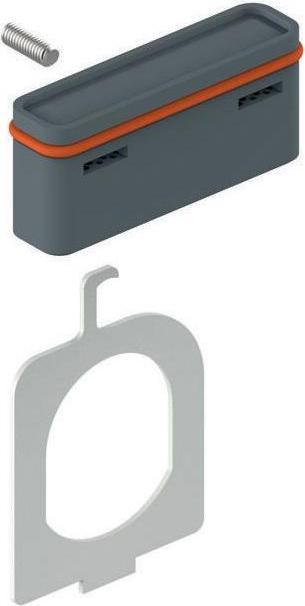 Keuco Beluchter compleet, geschikt voor 51127