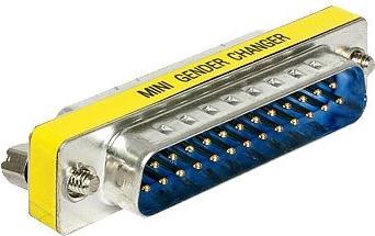 Actual product image Delock DB25m-DB25f: Port protection adapter (DB25, 5.20 cm)