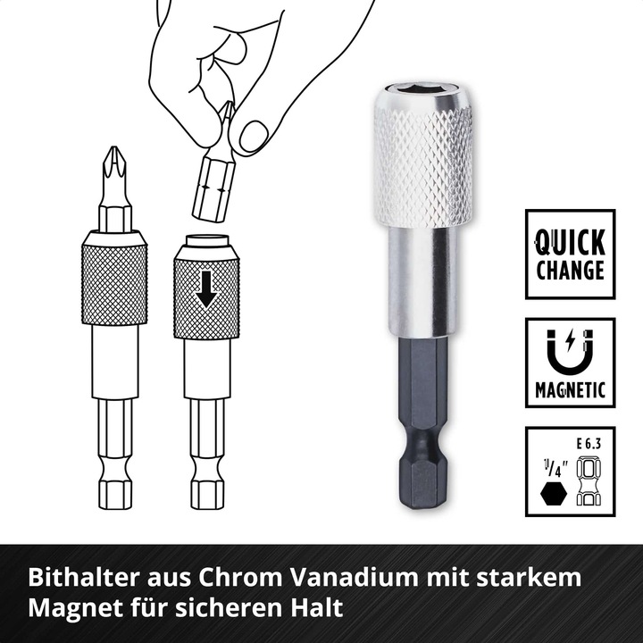 Actual product image Einhell Bit-Set, 118495, 32-teilig