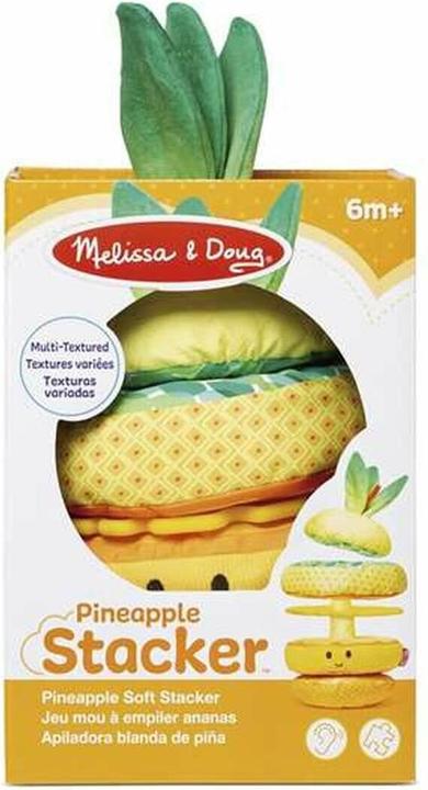 Actual product image Melissa & Doug Melissa and Doug - Pineapple Soft Stacker - (30743)