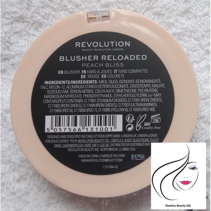 Actual product image Makeup Revolution Re-loaded