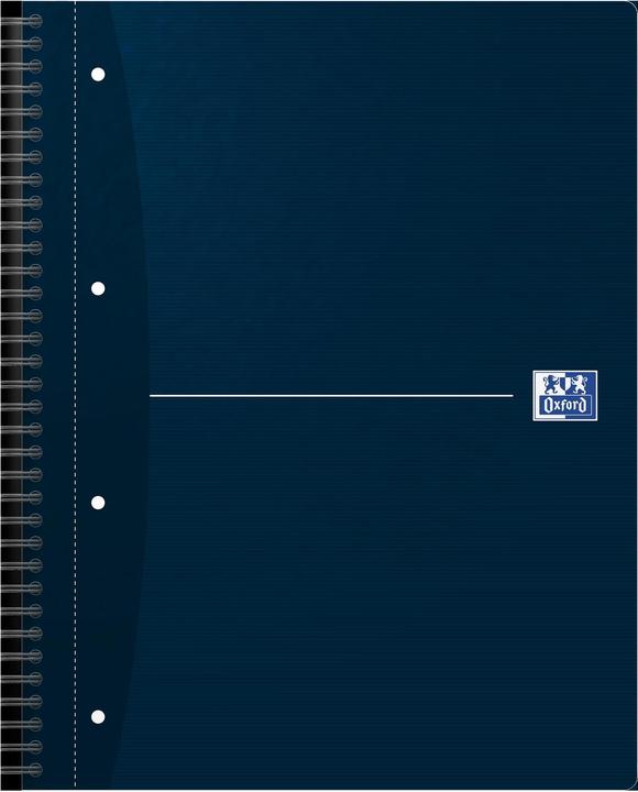 Actual product image Oxford Spiral book (A4, Lined, Soft cover)