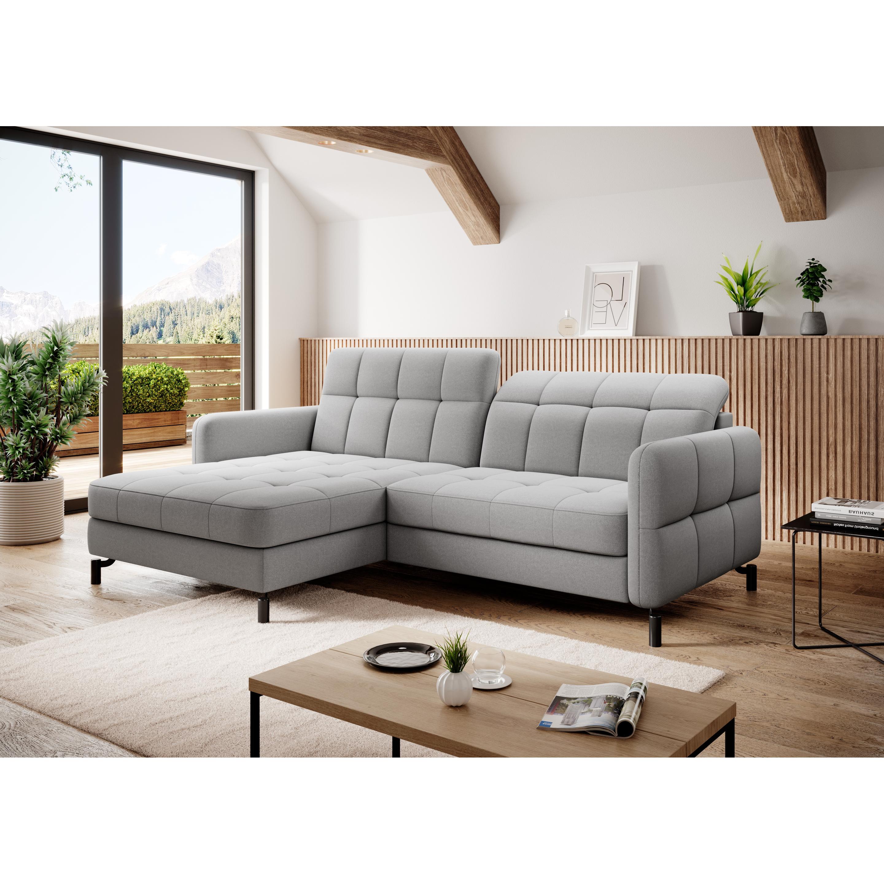 ELTAP, Sofa, Lorelle (Ecksofa, 3-Sitzer, Bettsofa)