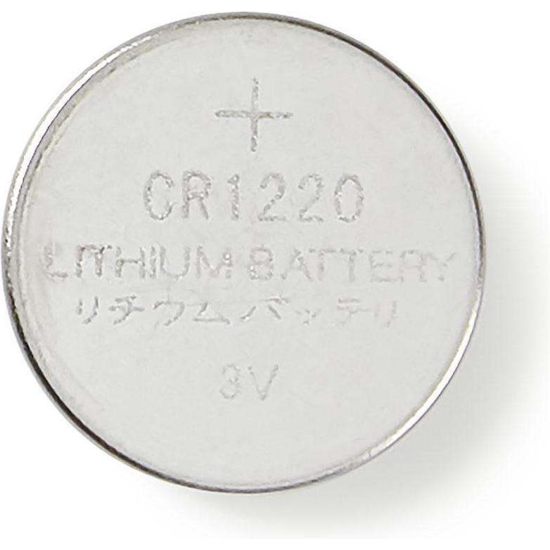 Thumbnail - Nedis Lithium-Knopfzelle CR1220 3 V DC 5-Blister Silber (5 Stk., CR1220), Batterien + Akkus