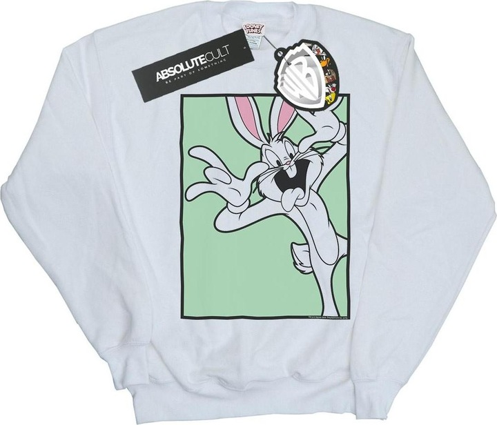 Immagine prodotto Looney Tunes Bugs Bunny Funny Face Felpa Uomo (S)