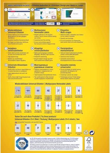 Actual product image Avery Home Office