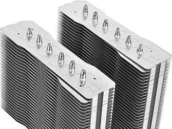 Actual product image Thermaltake Frio Extreme Silent 14 Dual Processor Cooler, Metallic