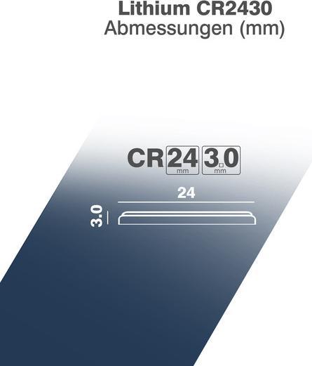 Actual product image Camelion CR2430 Lithium Batterie im praktischen 5er Set (5 pcs., CR2430, 270 mAh)
