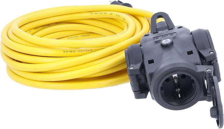 As - Schwabe 60343 Power extension cable 16 A 15 m (15 m, CEE 7/3, CEE 7/7)