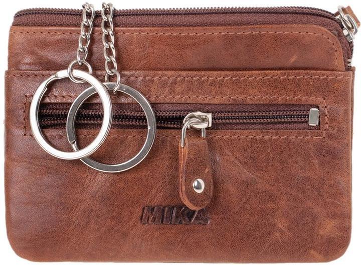Produktbild Mika Schlüsseltasche Leder RFID braun