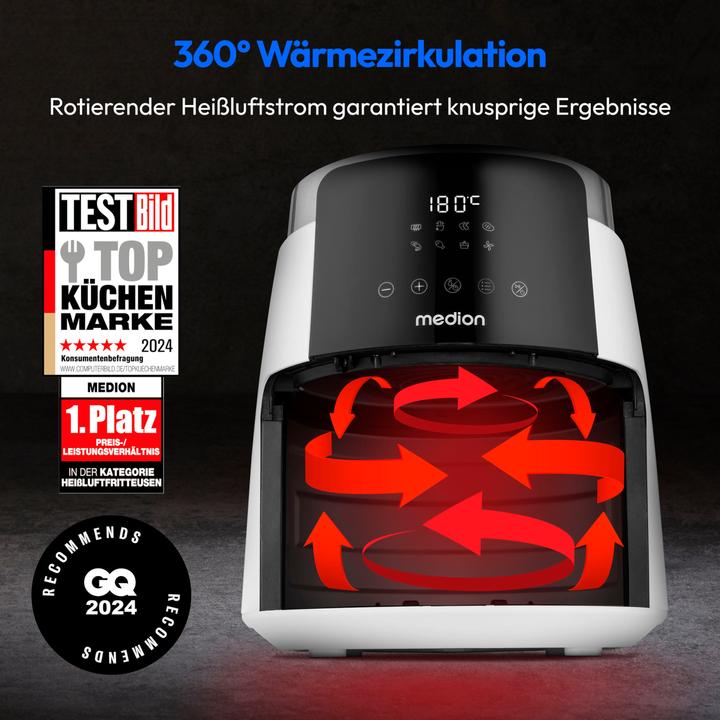 Produktbild Medion LIFE HeissluftFritteuse P40 L (MD13030)