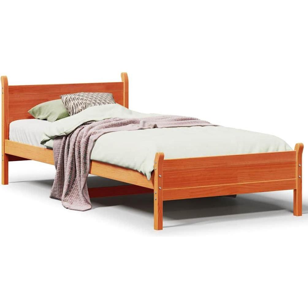VidaXL, Bett, Bett ohne Matratze (75 x 190 cm)