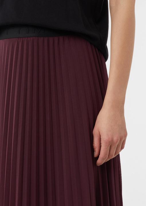 Produktbild Comma Rock Plissierter Mesh-Rock (40)