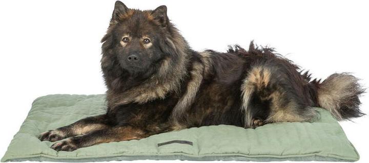 Actual product image Trixie Marley lying mat, square, 70 × 50 cm, sage (Dog)