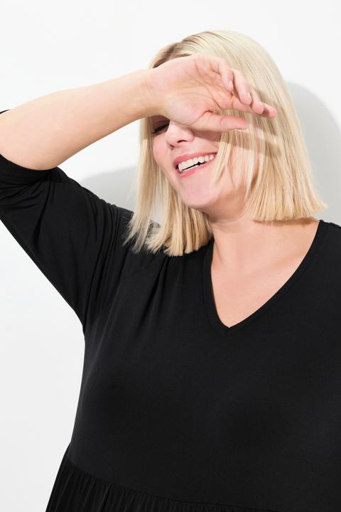 Produktbild Ulla Popken Longshirt, A-Linie, Print (46, 48)