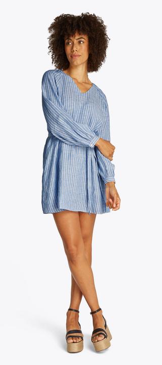 Image du produit Tommy Hilfiger Robe courte à col en V en lin (38)