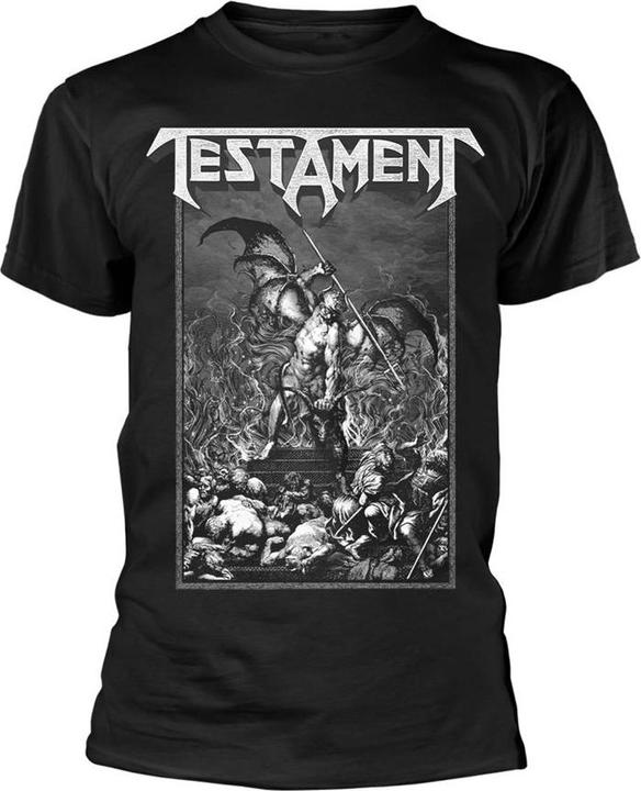 Testament Pitchfork Horns TShirt (M)