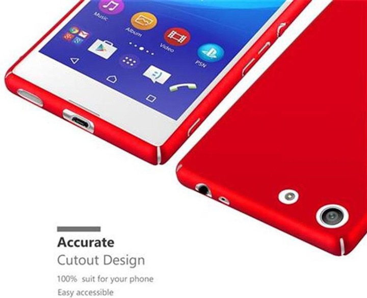 Produktbild Cadorabo Hard Cover Matt Metall Cover (Sony Xperia M5)