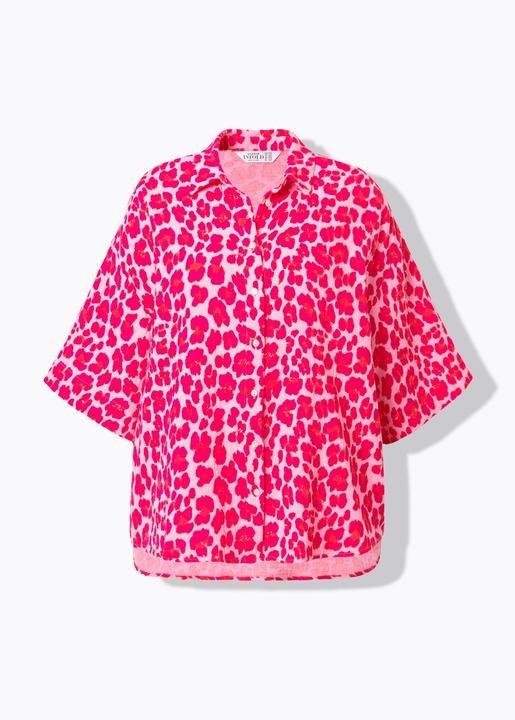 Produktbild Studio Untold Musselin-Bluse, oversized, Color-Leo (50, 52)