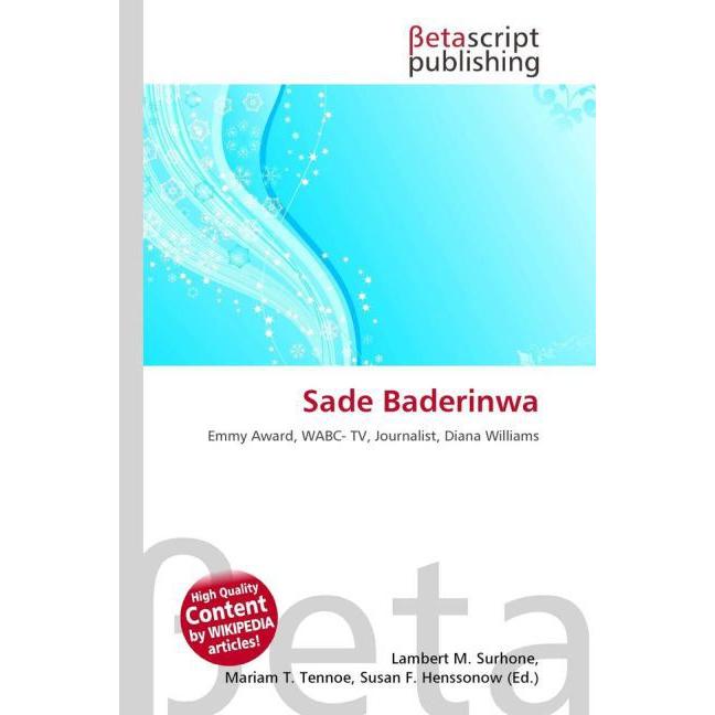 Sade Baderinwa, Fachbücher
