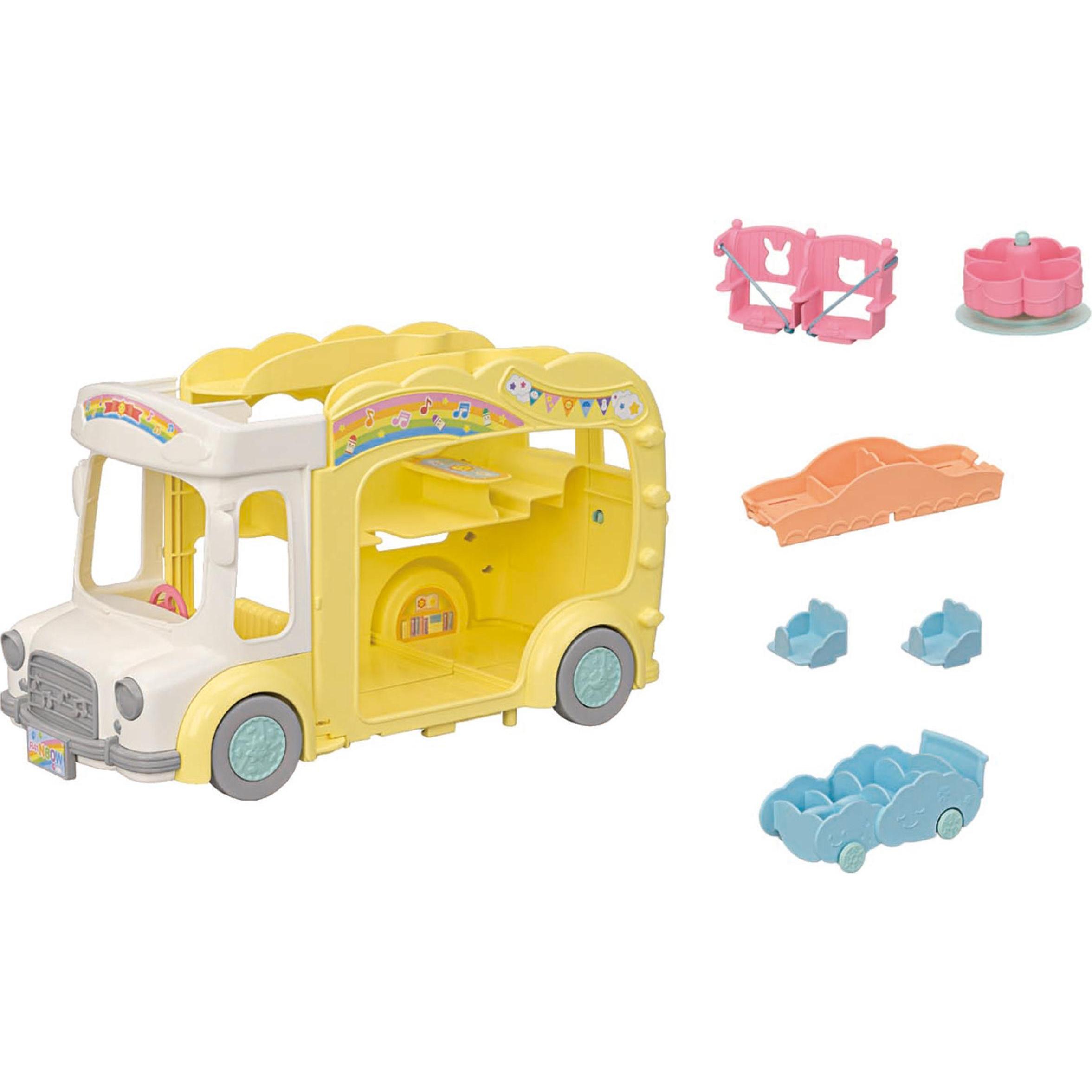 Thumbnail - Sylvanian Families Rainbow Fun Nursery Bus