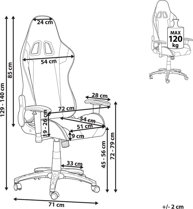 Actual product image Beliani Knight