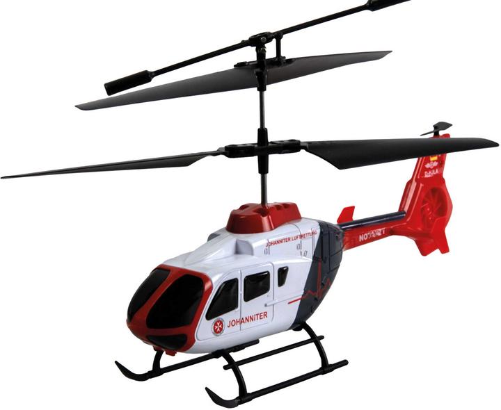 Amewi EC135 CX Johanniter Koaxial Hubschrauber 3-Kanal RTF