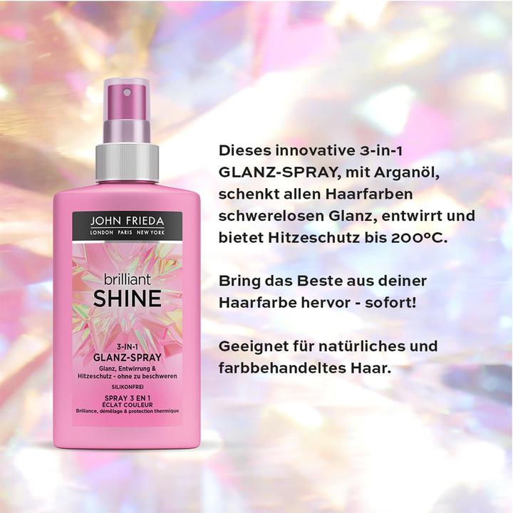 Produktbild John Frieda Brilliant Shine - Glanz-Spray (150 ml)