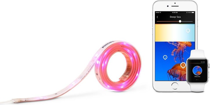 Image du produit Philips Hue Lightstrips + extension (Multicolore, 100 cm, Intérieur)