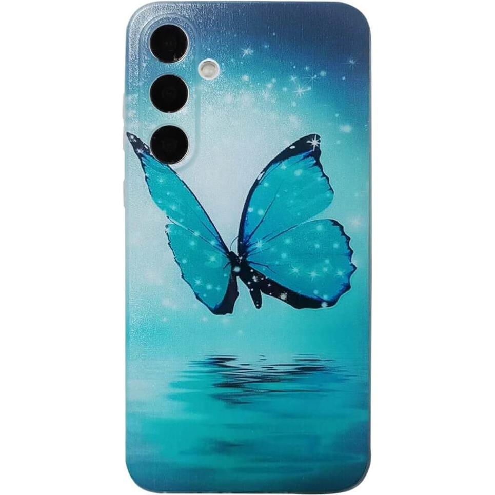Cover-Discount Galaxy A16 - Cover Handyhülle mit stilvollem Motiv (Samsung Galaxy A16 5G), Smartphone Hülle, Blau