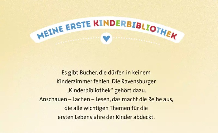 Produktbild Ravensburger Meine ersten Fingerspiele und Kinderreime (Deutsch)