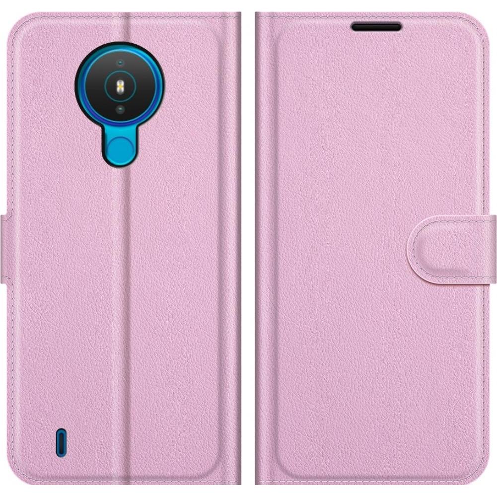 Thumbnail - Screenguard Nokia 1.4 Leather Guard Lederhülle (Nokia 1.4), Smartphone Hülle, Rosa