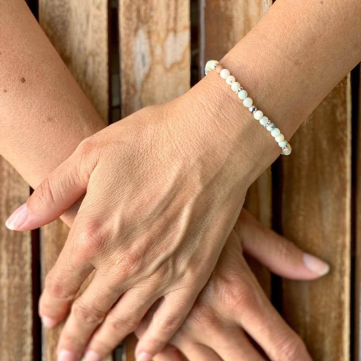 Image du produit Balibay Elena (18 cm, Pierre précieuse, Amazonite, Or 14 carats)