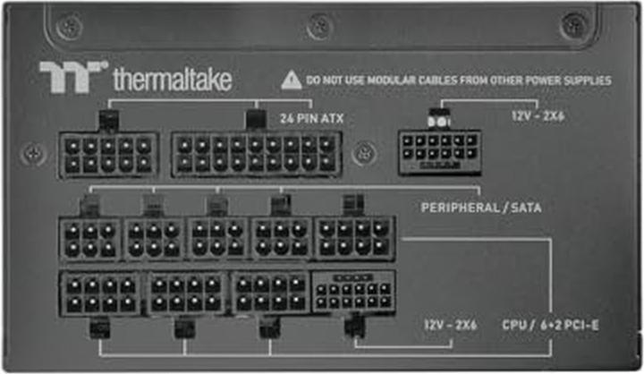 Actual product image Thermaltake Netzteil Toughpower GT 1200W ATX3.1/GEN5 80+G BK retail (1200 W)