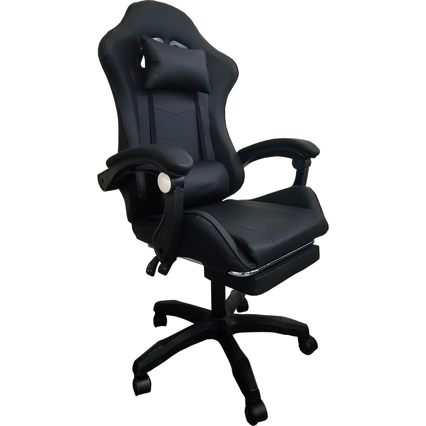 HTI-Living Schreibtischstuhl Krit Relax Schwarz, Gaming Stuhl, Schwarz