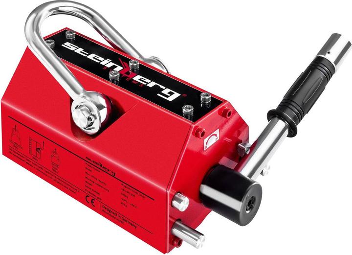 Produktbild Steinberg Lasthebemagnet Neodym Magneten Kranmagnet Magnet Für Kran HubMagnet 500 Kg 0 5 T (1x)