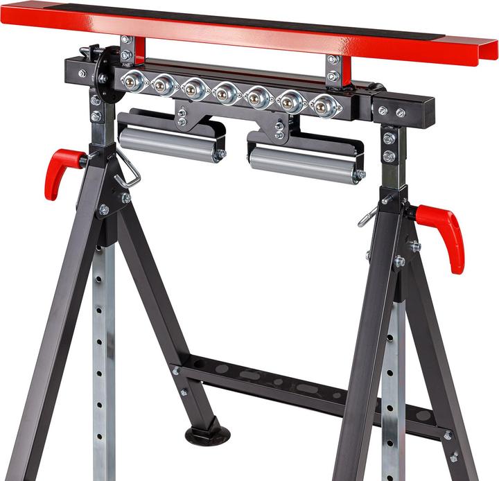 Image du produit Dema Support multi-rouleaux réglable en hauteur 82,5 - 127,5cm (70.50 cm, 75 cm)
