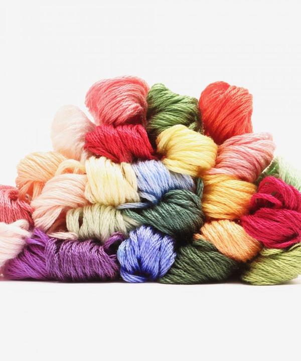 DMC Stickgarn Set Flowers (96 m)