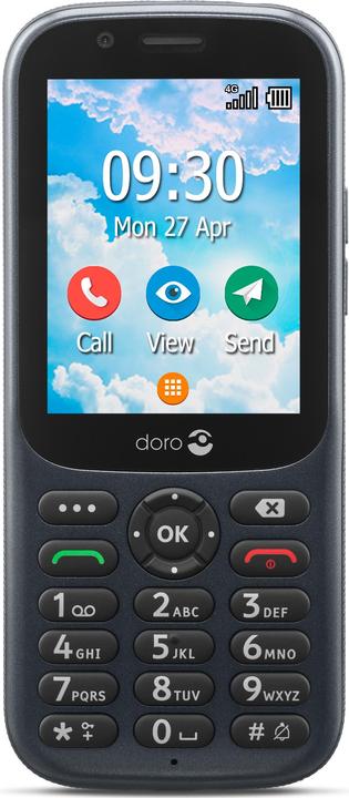 Doro 731X Graphite Feature phone (2.80", 3 Mpx, 4G)