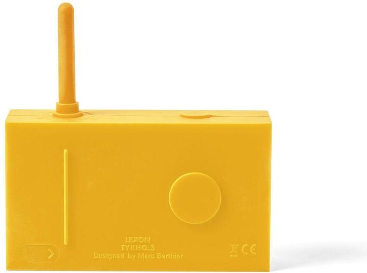 Actual product image Lexon Tykho 3 Bt/Fm Yellow (DAB, DAB+, FM, Bluetooth)