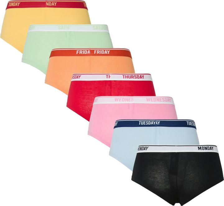 Produktbild Pieces PCLOGO LADY 7er-Pack Unterwäsche (L, 7er Pack)