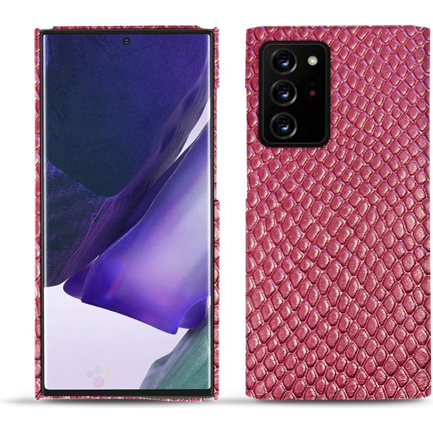Noreve Lederschutzhülle (Samsung Galaxy Note 20 Ultra), Smartphone Hülle, Rosa