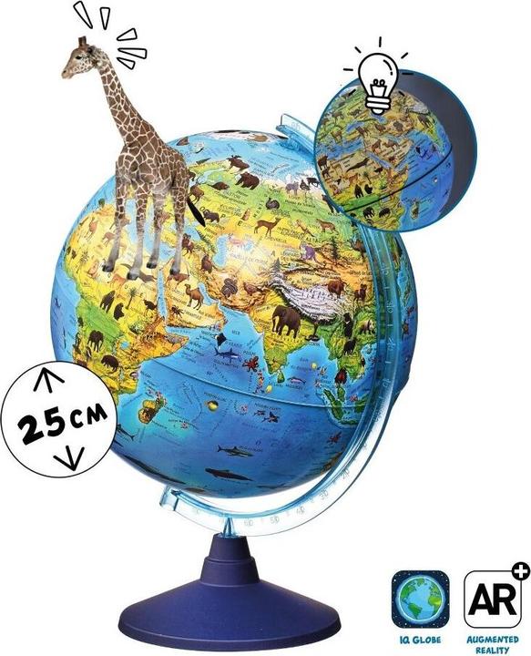 Image du produit Alldoro Globe 3D interactif Zoo, 25 cm (25 cm)