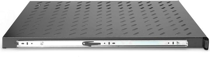 Produktbild Digitus DN-19 TRAY-2-1000-SW Fachboden ausziehbar, 1HE, 720mm Tiefe