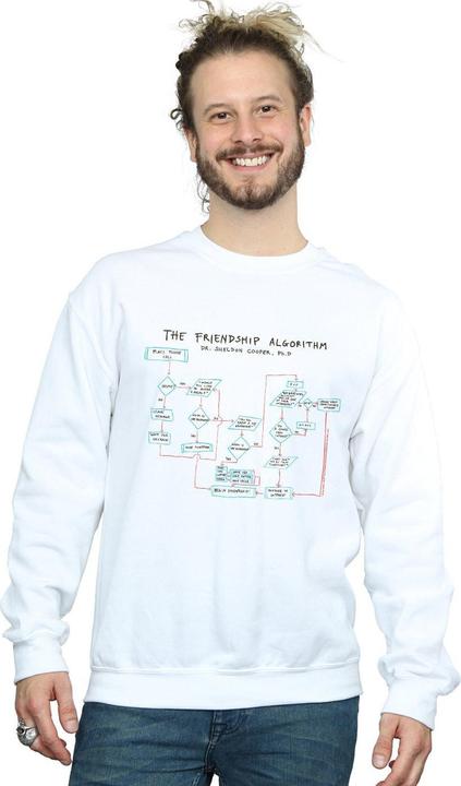 Immagine prodotto Dam Felpa in cotone Friendship Algorithm (5XL)
